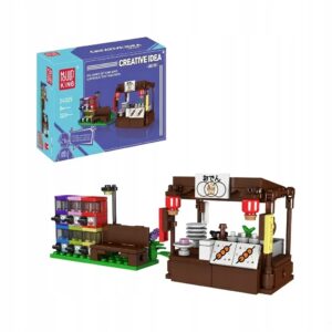 Mould King 24025: Stoisko z Odenem i Automatem 265 el.