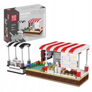 Klocki Mould King 24034 Kawiarnia i Kiosk z Prasą - Klocki 265 el.