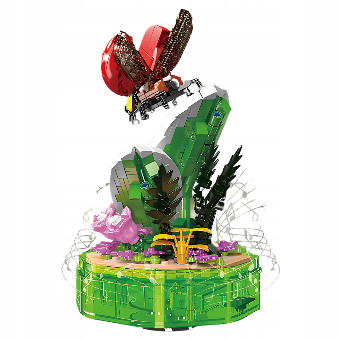 Mould King 10105 Świat owadów - Biedronka 455 el. - obrazek 6