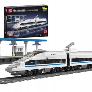 Klocki Mould King 12021 Zdalnie Sterowany Pociąg Dużych Prędkości 1211 el.