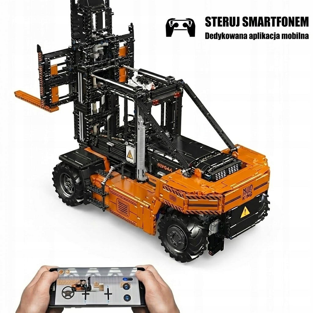 Klocki Mould king 17044 Zdalnie sterowany wózek widłowy 4579 el. - obrazek 3