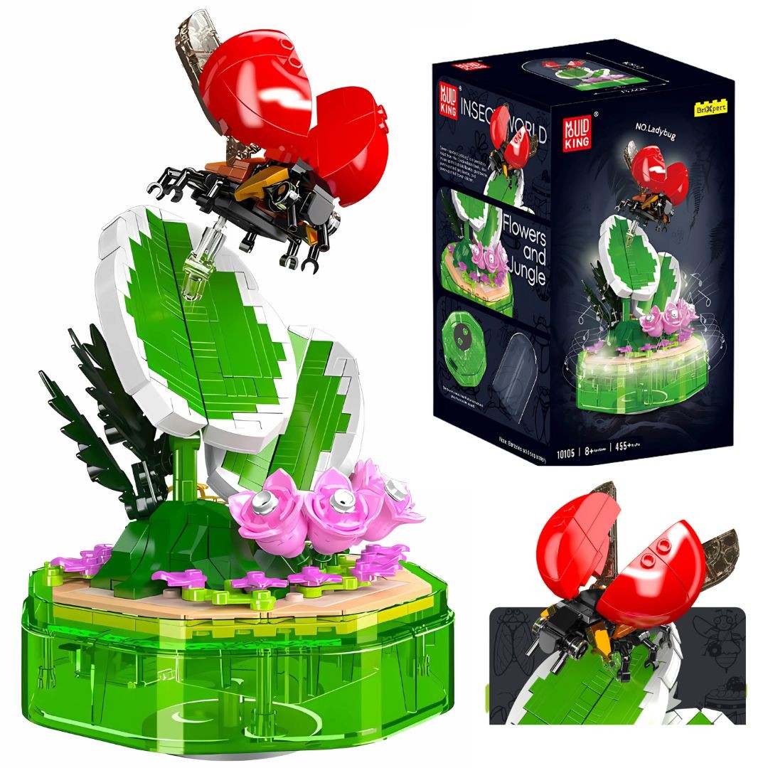 Mould King 10105 Świat owadów - Biedronka 455 el. - obrazek 2