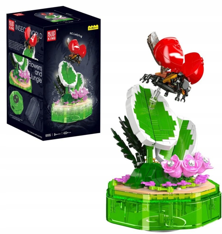 Mould King 10105 Świat owadów - Biedronka 455 el.