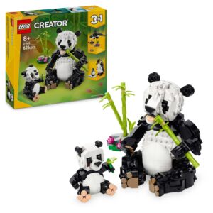 Klocki Lego Creator 3w1 31165 Dzikie zwierzęta: Rodzina Pand 626 el.