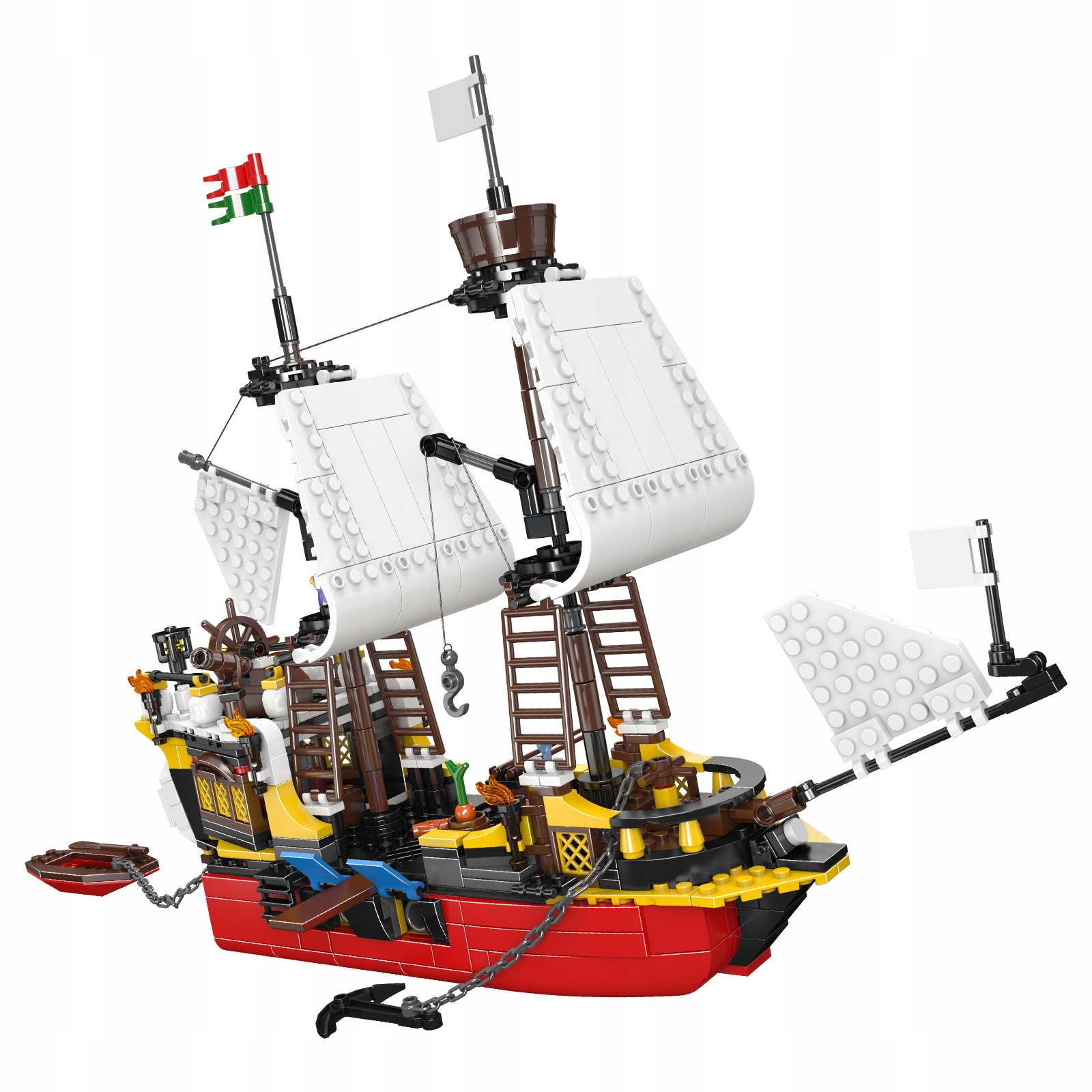 Klocki Mould King 10137 Piracki Statek Barbarossy 928 el. - obrazek 2