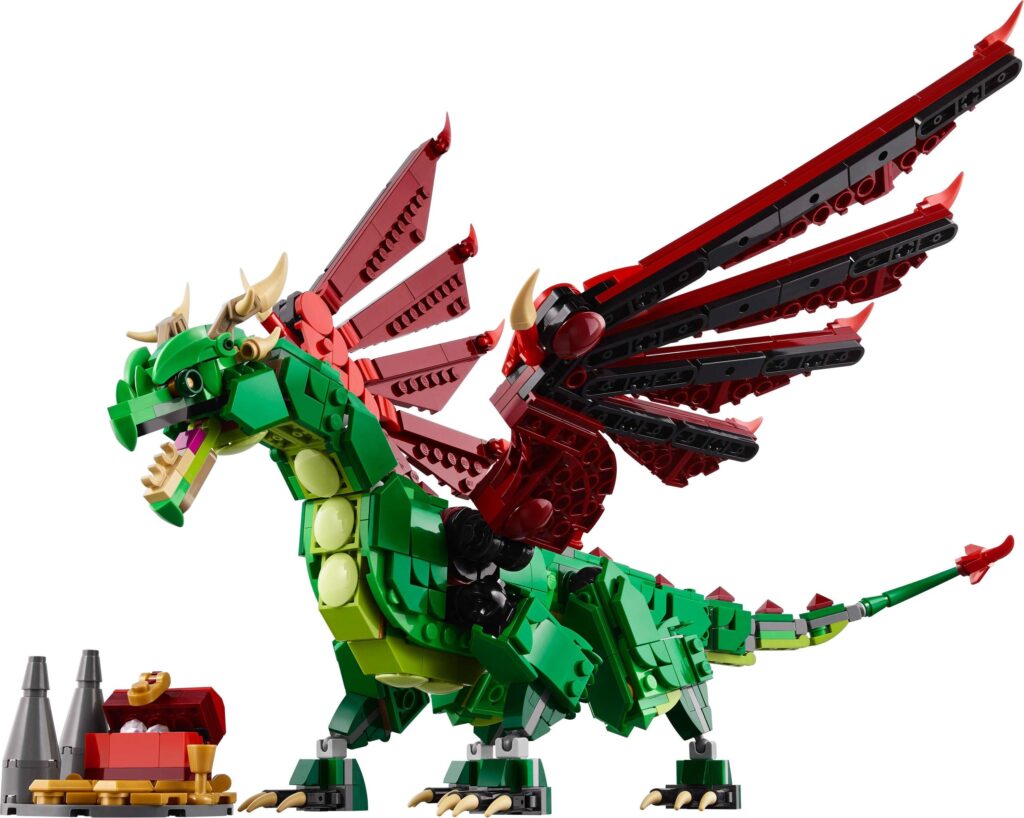 Klocki lego 31161 Średniowieczny Smok 