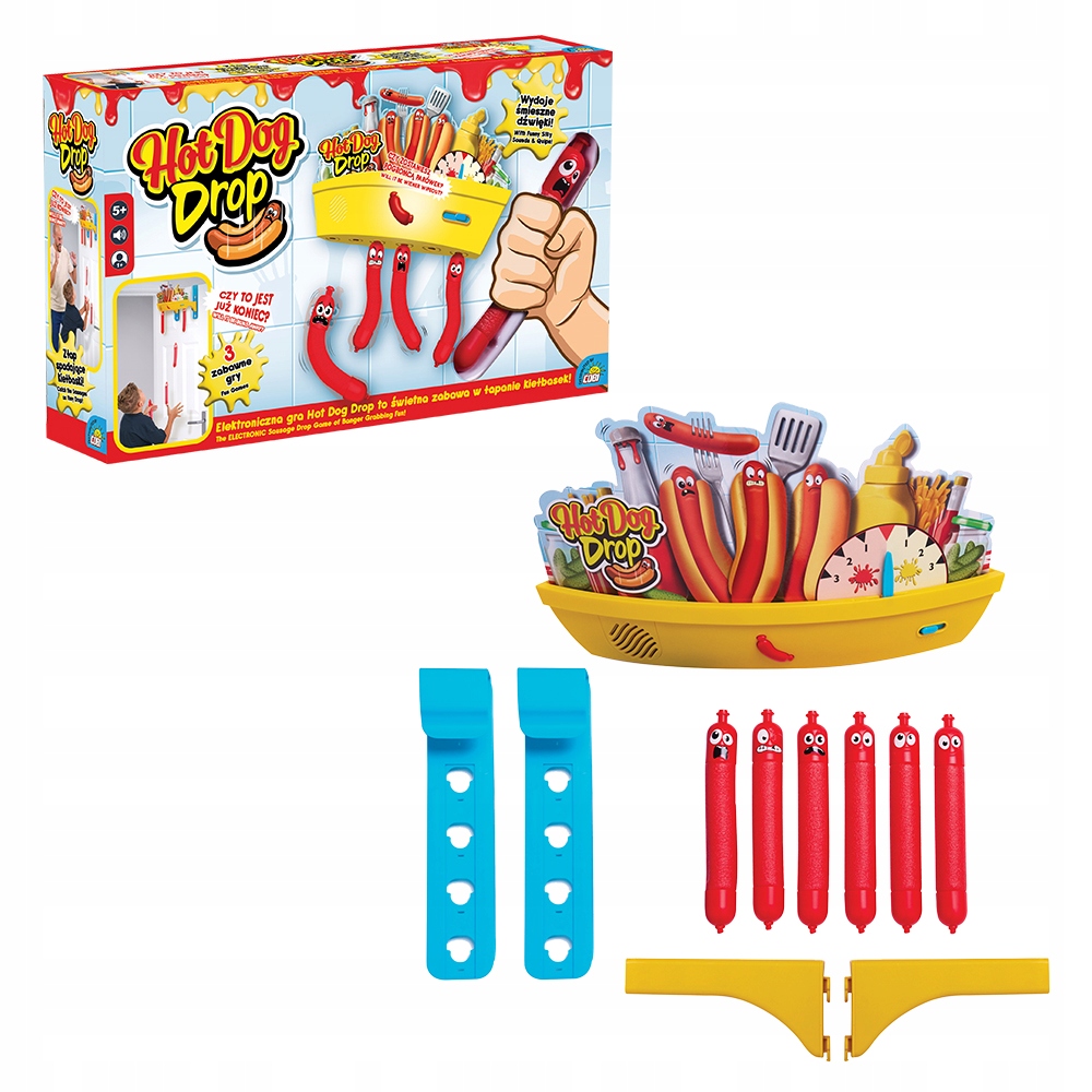 Gra Zręcznościowa Cobi Hot Dog Drop Łapanie Kiełbasek - obrazek 8