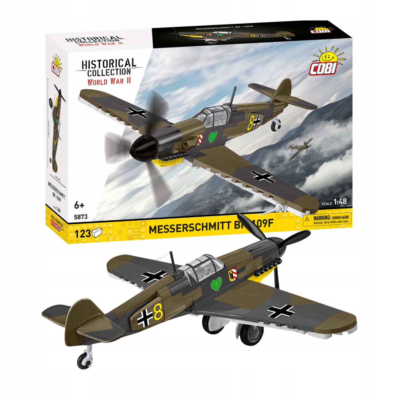 Klocki Cobi 5873 Messerschmitt z kartonem