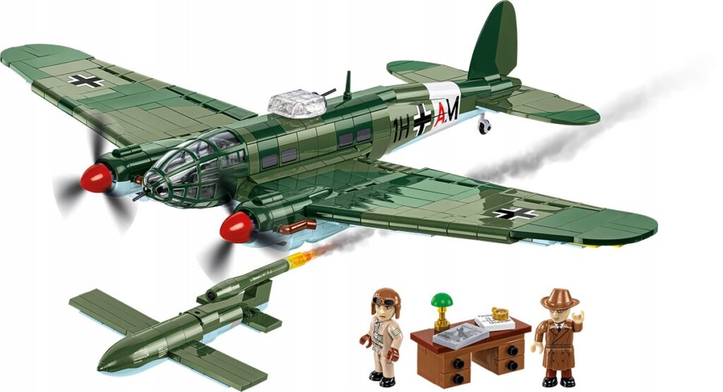 Klocki Cobi 5771 Bombowiec Heinkel
