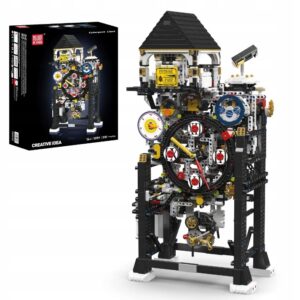 Klocki Mould King 10159 Mechaniczny Zegar Steampunk 3181 el.