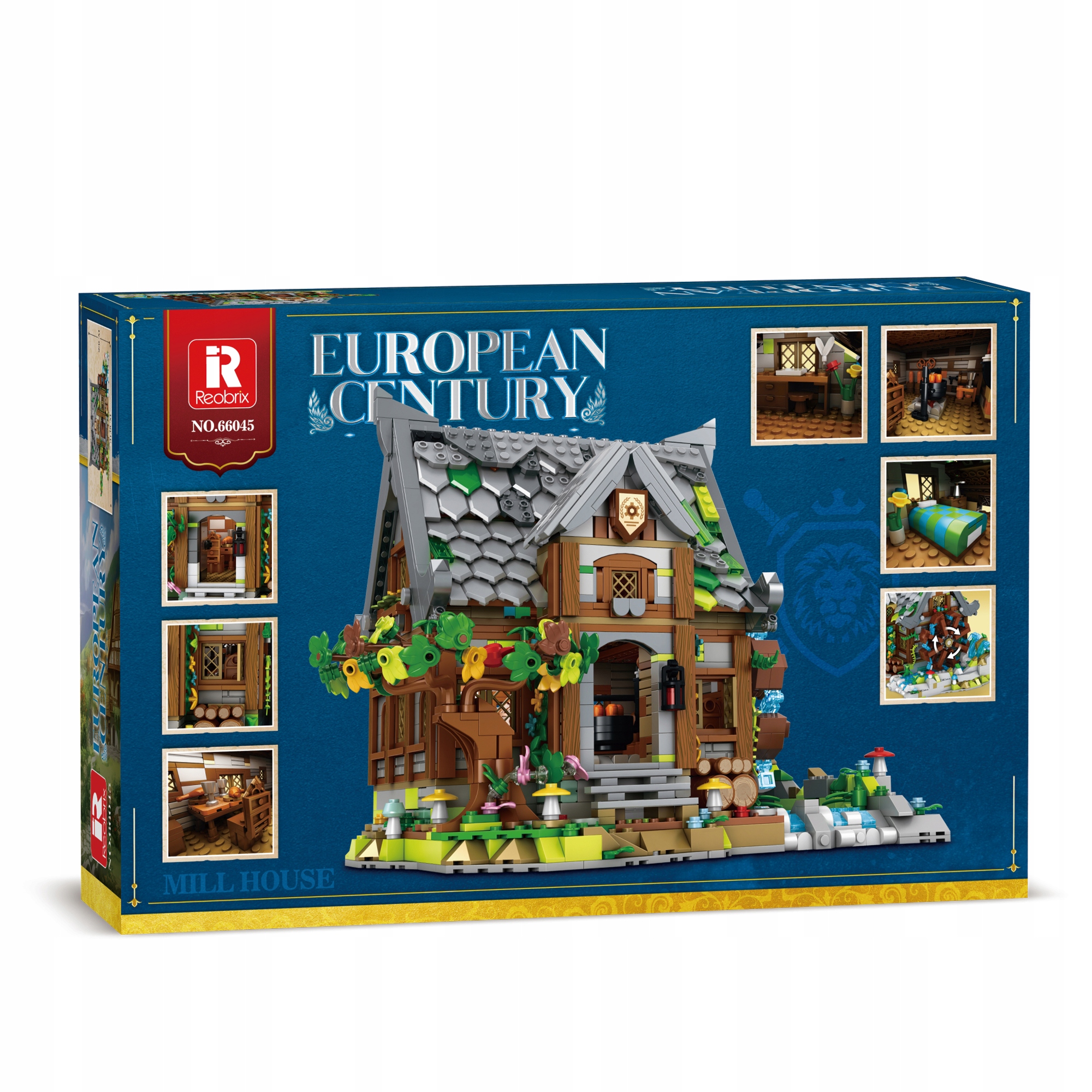 Klocki Reobrix 66045 Średniowieczny Młyn 1873 el. - obrazek 6