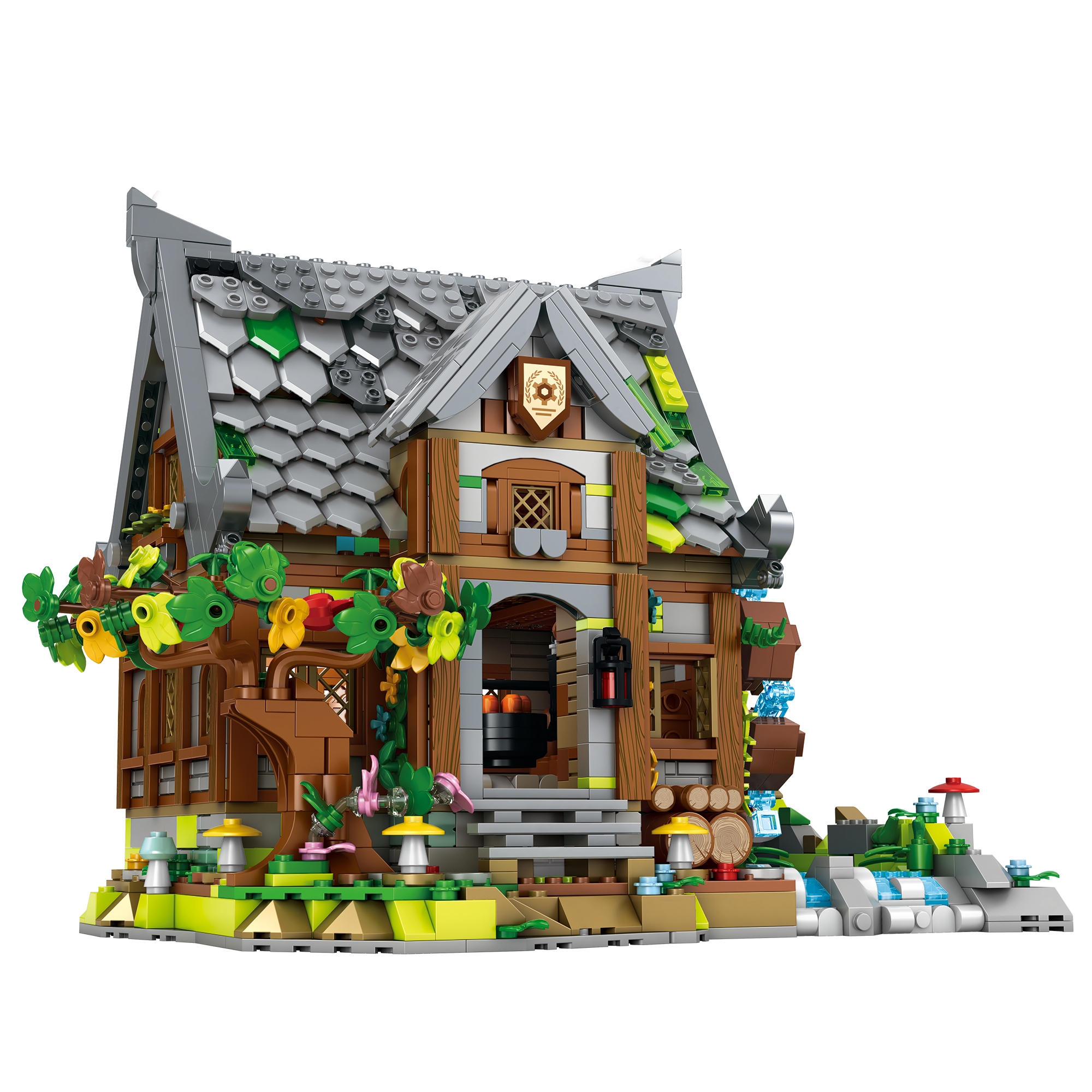 Klocki Reobrix 66045 Średniowieczny Młyn 1873 el. - obrazek 8