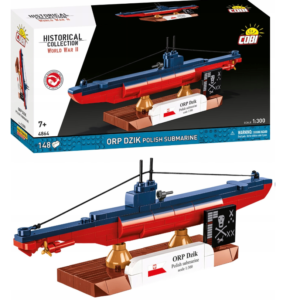 Klocki ORP Dzik 4864 Okręt Podwodny